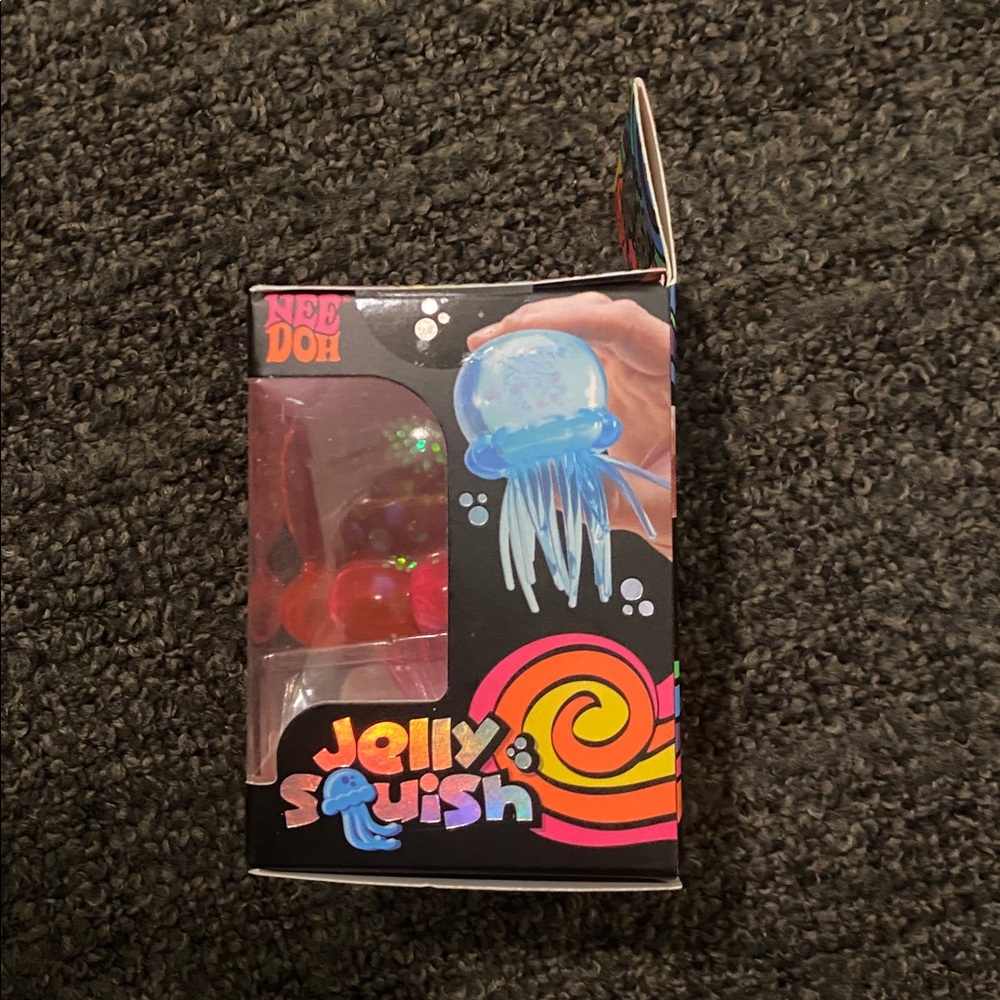 Needoh Jelly Fish Squish Pink Toy - Picture 3 of 5
